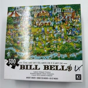 The Art Of Bill Bell Large Format Puzzle 300 Piece Complete